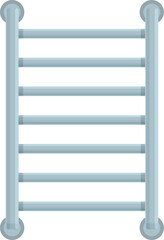 Heat plumber dryer icon cartoon vector. Water metal. Holder rope steel