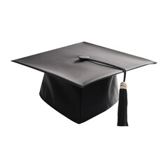 Graduation cap on transparent background Generative AI
