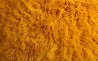Yellow synthetic carpet texture background furry carpet rug