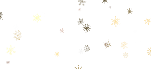 Snowflakes - Christmas background design of snowflake and snow falling in the winter 3d illustration