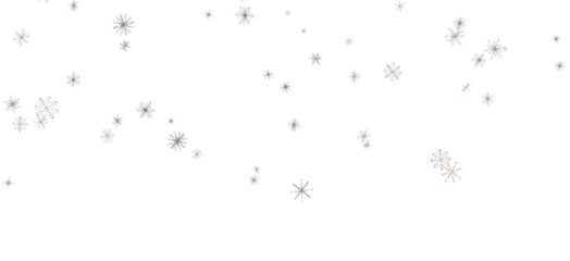 Snowflakes - Christmas background design of snowflake and snow falling in the winter 3d illustration