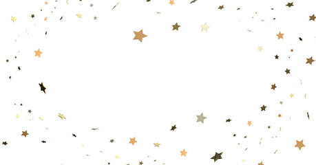 Twinkling Christmas Trail: Exquisite 3D Illustration of Falling Festive Starry Traces