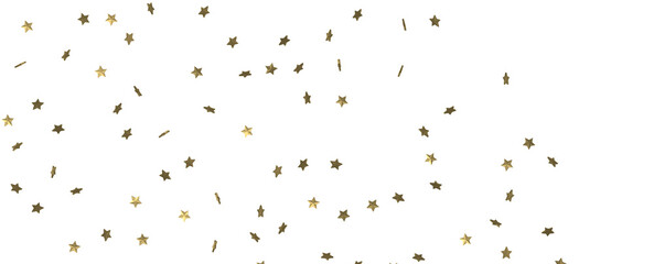 Shimmering Starry Christmas: Spectacular 3D Illustration Showcasing Falling Holiday Stars