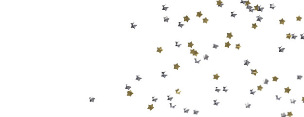 Golden Rainfall: Lose Yourself in a Mesmerizing 3D Stars Downpour