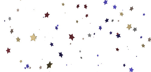 Heavenly Golden Shower: 3D Illustration Brings the Beauty of Stars to Life