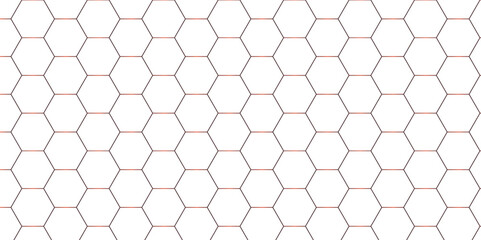 Naklejka premium Abstract background with hexagon, modern abstract vector polygonal pattern. Futuristic abstract honeycomb technology white background. Luxury white hexagon pattern.