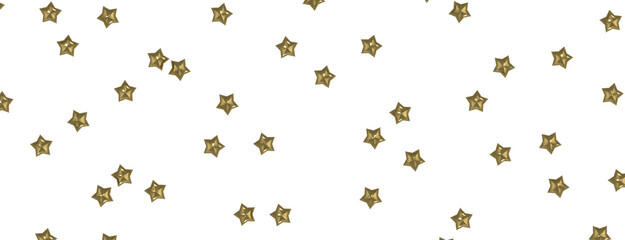 XMAS Stars - Glossy 3D Christmas star icon. Design element for holidays. -