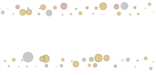 Radiant Festivity: Spectacular 3D Illustration Showcasing Radiating gold Confetti