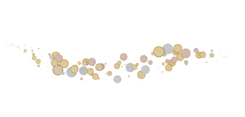 Glittering gold  confetti png. Glittering gold