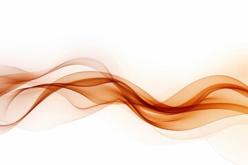 Abstract background of brown smoke isolated