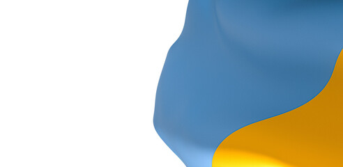 Virtual Heritage: Enchanting 3D Ukraine Flag Preserves Culture