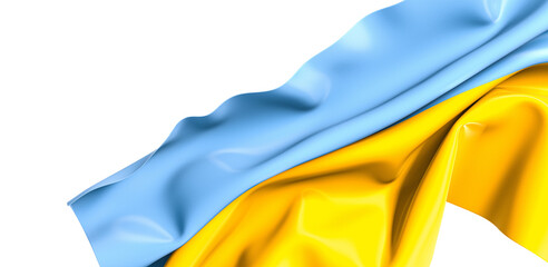 Virtual Heritage: Enchanting 3D Ukraine Flag Preserves Culture