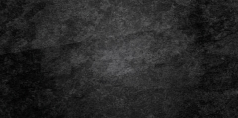 Obraz na płótnie Canvas Abstract dark black and stone grungy wall backdrop background. Blank black concrete texture surface background. dark texture chalk board and black board background.