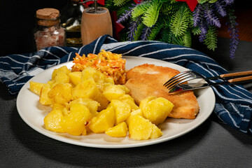 Chicken breast cutlet.