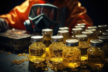 Golden glow, intricate research