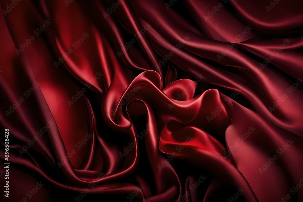 Poster a luxurious and sensuous red silk background sets a captivating tone with its dark and moody ambianc