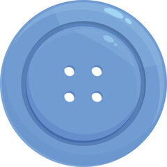Blue sky button icon cartoon vector. Fashion dress design. Textile fashion