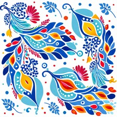 Fototapeta na wymiar peacock pattern
