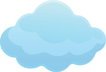 Lullaby night cloud icon cartoon vector. Body cradle. Diaper child