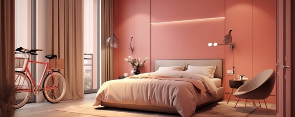 luxurious bed room decoration