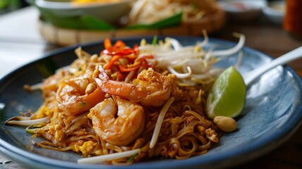 Pad Thai: Classic Thai Stir-Fried Noodle Dish