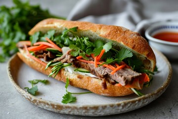 Banh Mi: Flavorful Vietnamese Meat and Veggie Baguette

