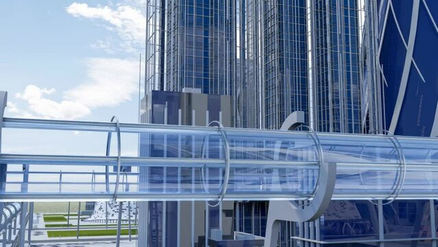 sci fi city, scifi, future 60 fps