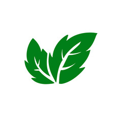 green leaves shape