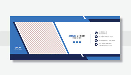 email signature design template