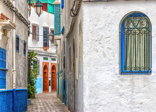 Colourful Kasbah Asilah Morocco