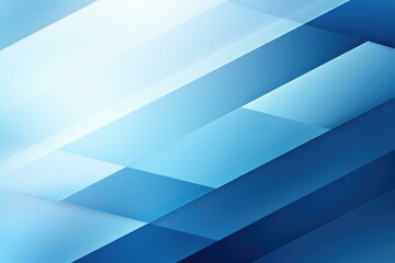 Abstract Blue Geometric Background