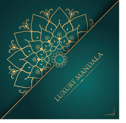 luxury mandala design template