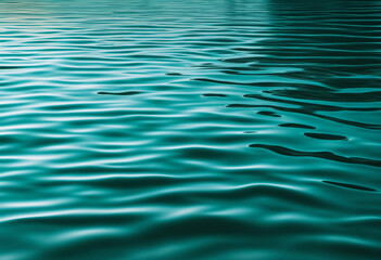 Nighttime Water Surface with Gentle Waves and Light Reflections, Ideal for Design Space.