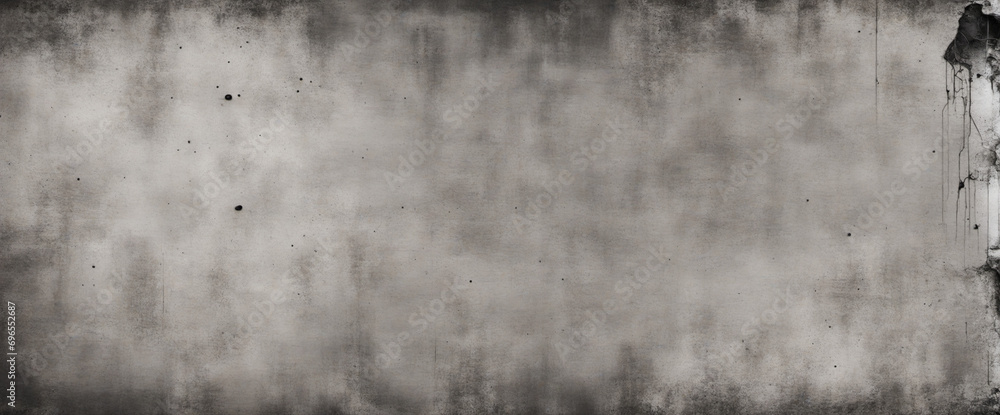 Poster detailed close-up of a rough concrete wall texture in subtle light. ideal gray banner with ample spa