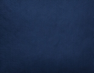 Blue fabric background. Rough fabric texture. Navy blue vintage background. Shabby natural fabric texture closeup. Abstract blue grunge background for your design. - obrazy, fototapety, plakaty