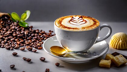 cappucino coffee cup food photography