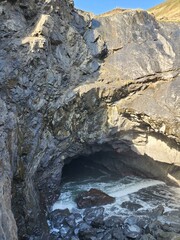 Water Bedrock Sky Coastal and oceanic landforms Watercourse Formation