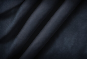Distressed black fabric texture for design projects.