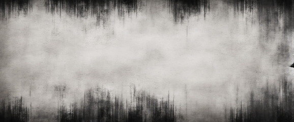 Monochrome abstract backdrop with black grunge and dark gray textures for a wide web banner.