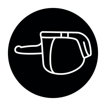 Strapon color line icon. Pictogram for web page