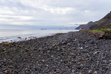 beach and rocks