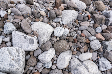 pebbles on the beach