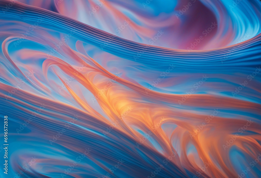 Poster blue abstract background with a soap bubble texture