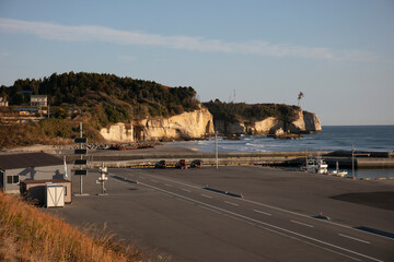 Coast in Tomioka Fukushima, japan