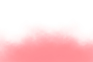 rising smoke isolated on transparent background. Pink fog or smoke color isolated transparent special effect - obrazy, fototapety, plakaty