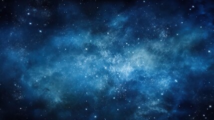  a space filled with lots of stars and a sky filled with lots of blue and white stars and a black background.