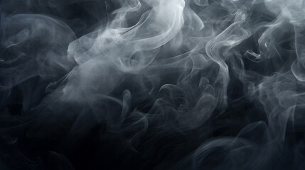 The texture of gray smoke, generative AI