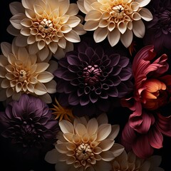 abstract floral background , floral pattern