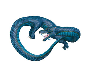 ドラゴン　3DCG レンダリング