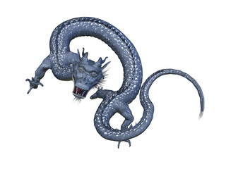 Obraz premium ドラゴン 3DCG レンダリング